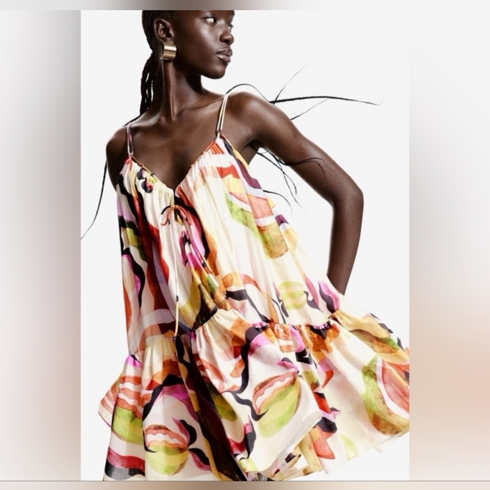 Colorful Sleeveless Dress